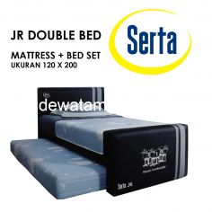 Bed Set Size 120 - SERTA Double Bed 120